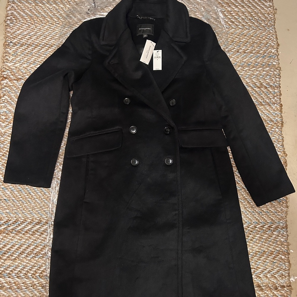 Banana Republic Double Breasted Coat- Size Medium